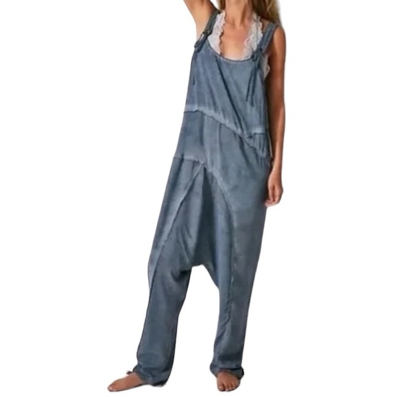 Free People Pants - Free People Intimately Act Natural Shapeless Romper | Size Medium. Final price!